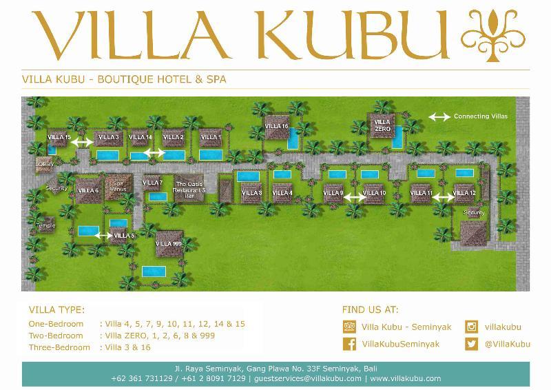 Villa Kubu Seminyak Esterno foto